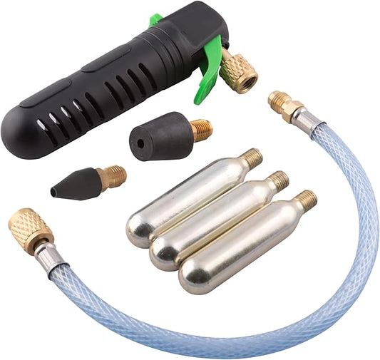 Leak Saver AC Drain Line Cleaner Tool & Leak Sealant Injector | Condensate Line Co2 Drain Gun | AC Drain Line Unclogger