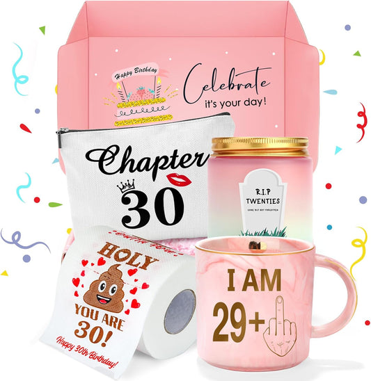 Regine Switzerland 30th Birthday Gifts for Women | Funny Coffee Mug & Makeup Bag Set - Perfect for Her