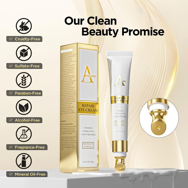 abarno Neck Cream - Retinol & Collagen Neck Firming Cream for Wrinkles, Moisturizing and Anti-Aging, Perfect for Neck & Décolleté Skin Care - 1.7 fl.oz