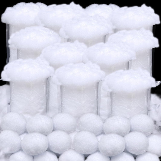Skiennix 6 Pack Christmas Fake Snow | Fluffy Artificial Snow for Holiday Decor - 420g Indoor Blanket