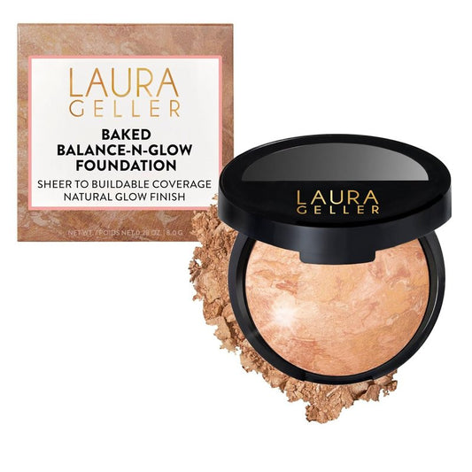 Baked Balance-N-Glow Illuminating Foundation - Light | Buildable Sheer to Light Coverage, Satin Finish