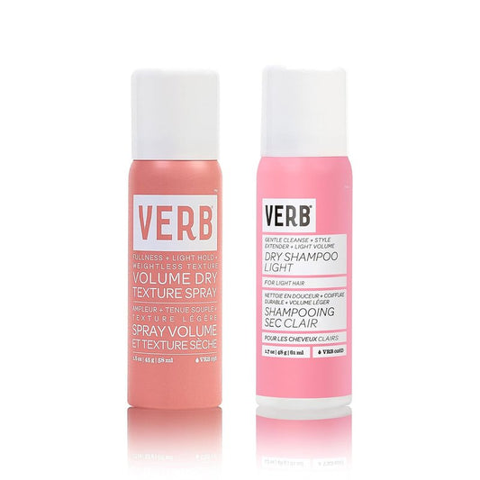 VERB Dry Shampoo Light - Refreshing Spray for Light Tones | Absorbs Oils & Extends Styles - Vegan Formula