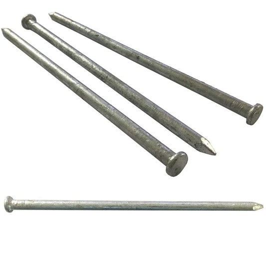 120d - Galvanized Spike nail - Outdoor rust resistant nail, great for landscaping ties (10)