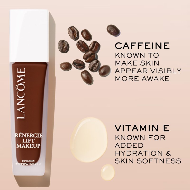 Lancôme Renergie Lift Makeup Foundation - Lightweight & Hydrating Formula, Medium-Full Coverage, SPF 27, Anti-Aging, Lifting & Firming, Up to 12H Wear - 110
