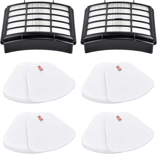 Shark Navigator Lift-Away Deluxe Filter Set - 2 HEPA & 4 Foam/Felt Replacement Filters | Compatible with ZU503AMZ, NV360, NV352, NV370, NV358, NV355, NV351, NV356E, UV540, NV350