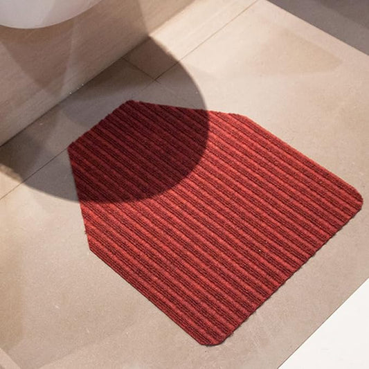 Restroom Non-Slip Urinal Floor Mats, Water Absorption Urinal Mat Bathroom Urinal Floor Pads, Reusable/Washable Toilet Floor Mat, Commercial and Residential Floor Protection Urinal Pee Pad