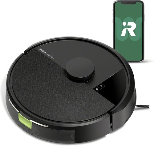 iRobot Roomba 105 Vacuum | Powerful Suction, LiDAR Navigation, Multi-Surface Cleaning, Self-Charging