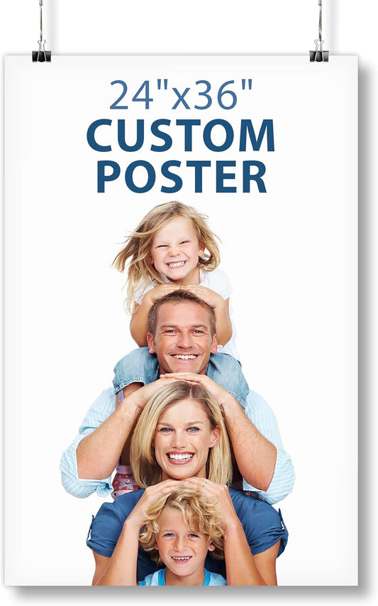 Smile Art Design Custom Poster Print - Gallery Quality Personalized Photo Art | 24x36 Inches, Museum Grade Paper