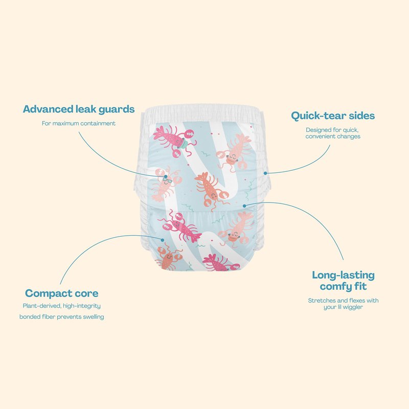 Hello Bello Premium Swim Diapers I Affordable and Eco-Friendly Disposable Swim Dipes for Babies and Kids I Size Medium