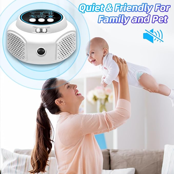 2026 Upgraded Mouse Repellent Ultrasonic Plug in Mice Repellent Indoor Control for Rodent Rat Mouse Mice Squirrel 3 IN1 Electronic Repellent Devices for House Garage Basement Attic,2 Pack(White)