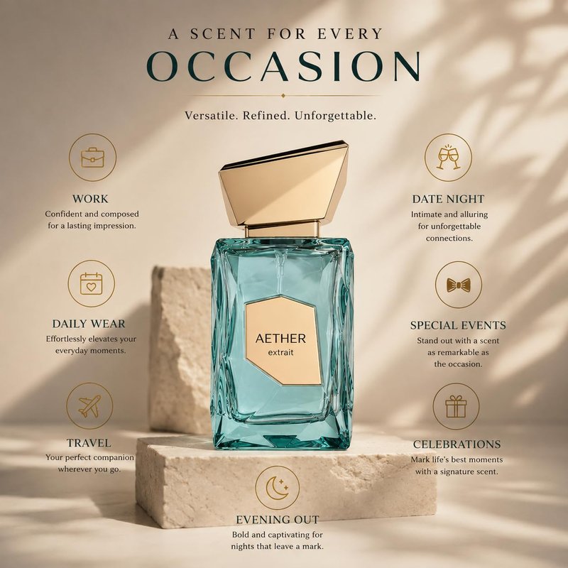 Fragrance World French Avenue Aether Extrait de Parfum Unisex 3.4 Fl Oz