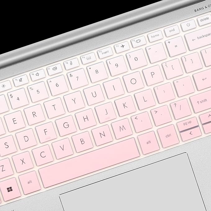 Keyboard Cover for HP EliteBook 830 835 840 845 1040 G9 G10 13.3 14 inch Laptop Accessories Keyboard Protective Skin (Not fit The 830/840/845/1040 G8 G7 G6 G5 G4 G3) -Ombrepink