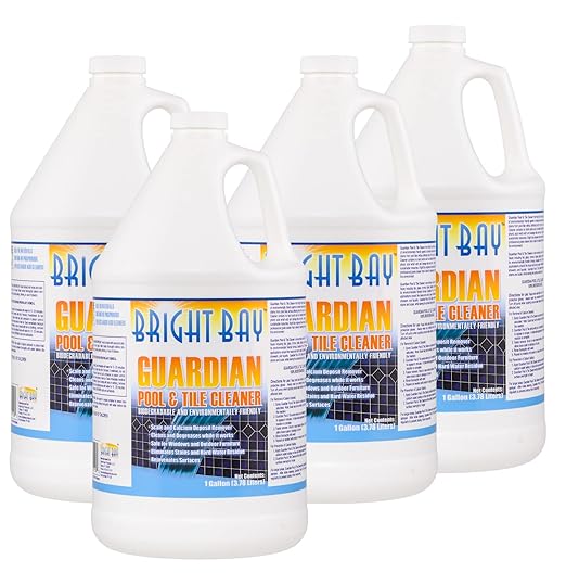 Calcium Build Up & Scum Line Remover- Guardian Pool & Tile Cleaner (4 gal.) - Targets Calcium, Saves Elbow Grease