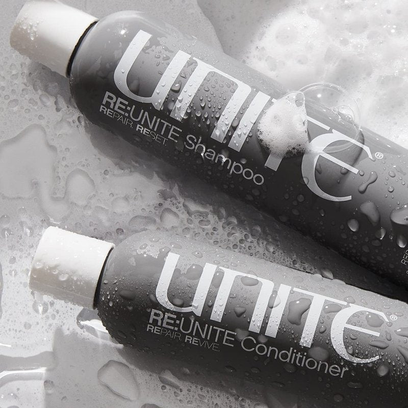 RE:UNITE Conditioner - Reparative Argan Oil & Shea Butter Formula for Dry, Chemically-Treated Hair | 8 Fl Oz