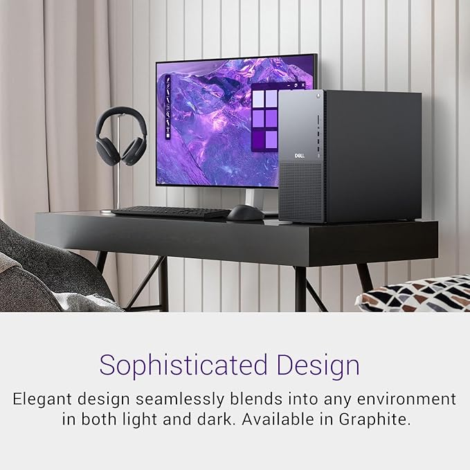Dell Tower Plus EBT2250 Desktop Computer - Series 2 Intel Core Ultra 9 285 24-Core Processor up to 5.6 GHz, 16GB DDR5 RAM, 8TB SSD, Intel UHD Graphics, Windows 11 Home, Graphite - EBT 2250