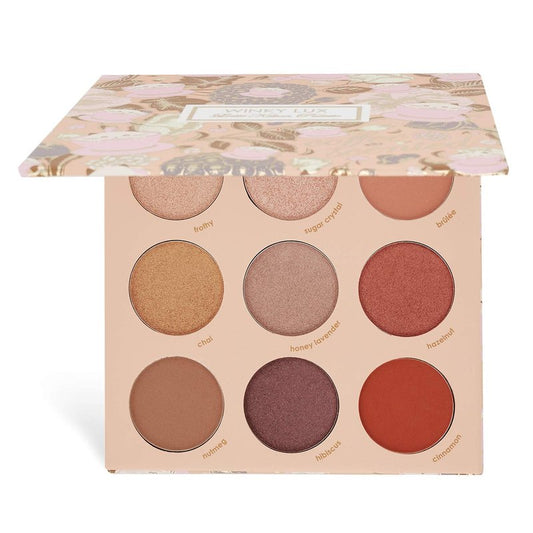 Winky Lux Latte Kitten Eyeshadow Palette – 9 High Pigment Matte, Satin & Shimmer Shades, Crease Proof, Longwear Formula Vegan Formula