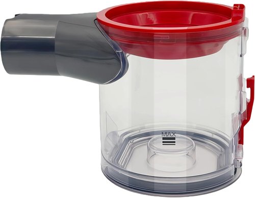 Dyson V7 V8 Dust Bin Replacement - Clear Canister Attachments for Pet Hair | Prevents Leakage & Restores Suction
