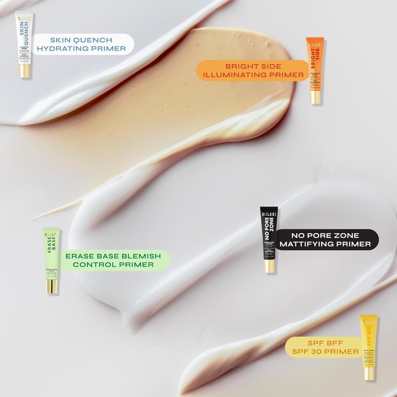 Milani Conceal + Perfect Blur Out Powder | Matte Setting Spray & No Pore Zone Primer Set