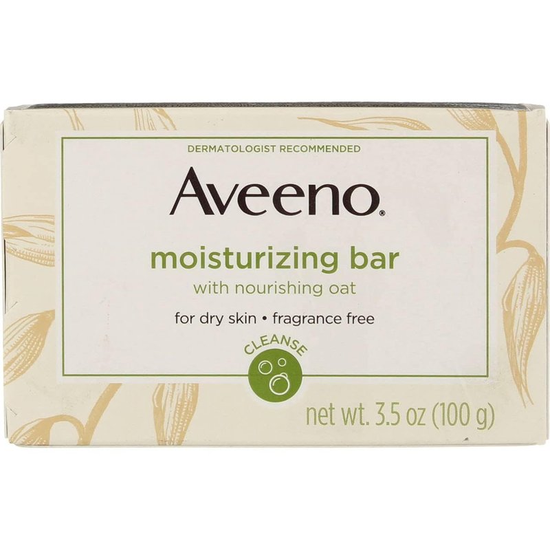 Aveeno Active Naturals Moisturizing Bar 3.50 ounce (Pack of 6)