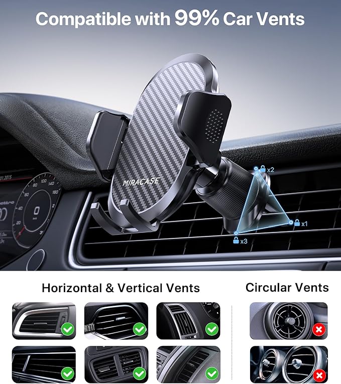 Miracase Car Automotive Dash Accents Electrical Interior Replacement Part