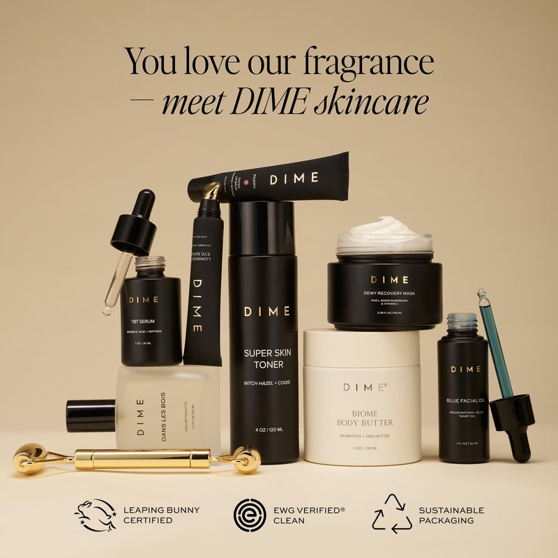 DIME Beauty 7 Summers Perfume for Women - Sweet Floral Eau de Toilette with Bergamot, Vanilla Orchid and Coconut, Clean, Vegan, Cruelty-Free Fragrance, 1.7 oz / 50 ml