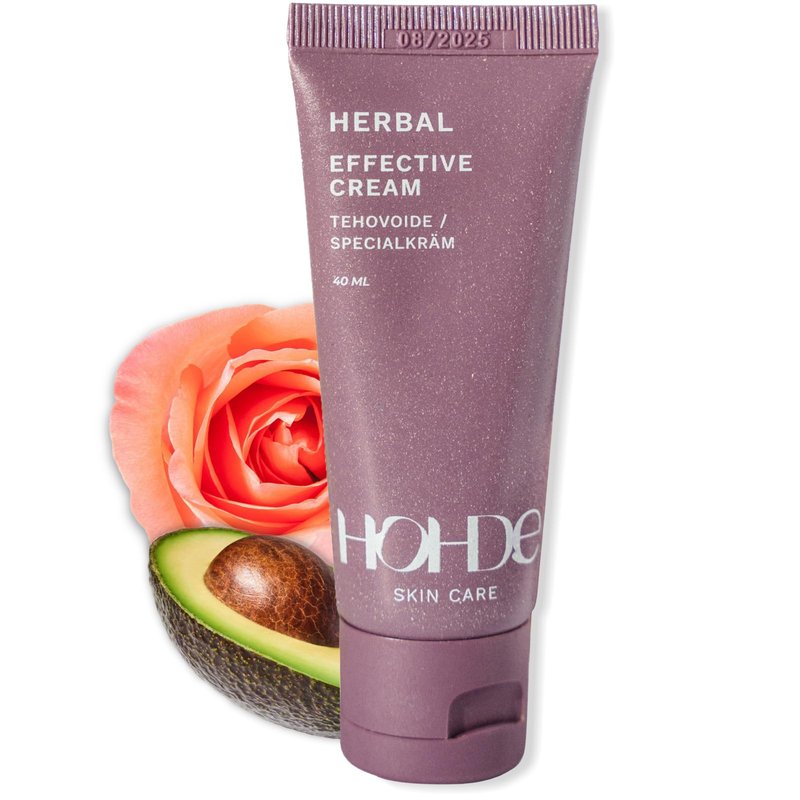 HOHDE Herbal Effective Face Cream â Lifting & Moisturizing Anti-Aging Formula with Rose & Shea Butter, Boosts Skin Renewal & Firmness, Nourishing for All Skin Types, 50ml