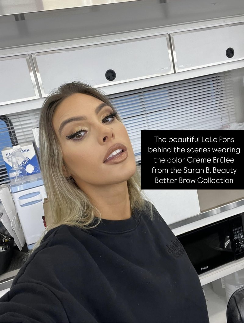SARAH B. BEAUTY Better Brow - Retractable Eyebrow Pencil with Spoolie | Vegan & Cruelty-Free | Long-Lasting, Precision Brow Definer for Natural, Flawless Brows - Available in 6 Shades (LATTE)