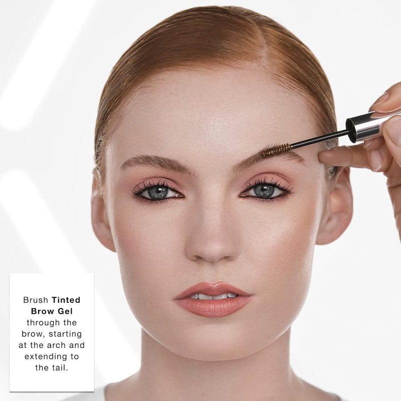 Tinted Brow Gel - Long-Wearing Waterproof Brow Setter for Shaping & Defining Arches | High-Pigment Formula