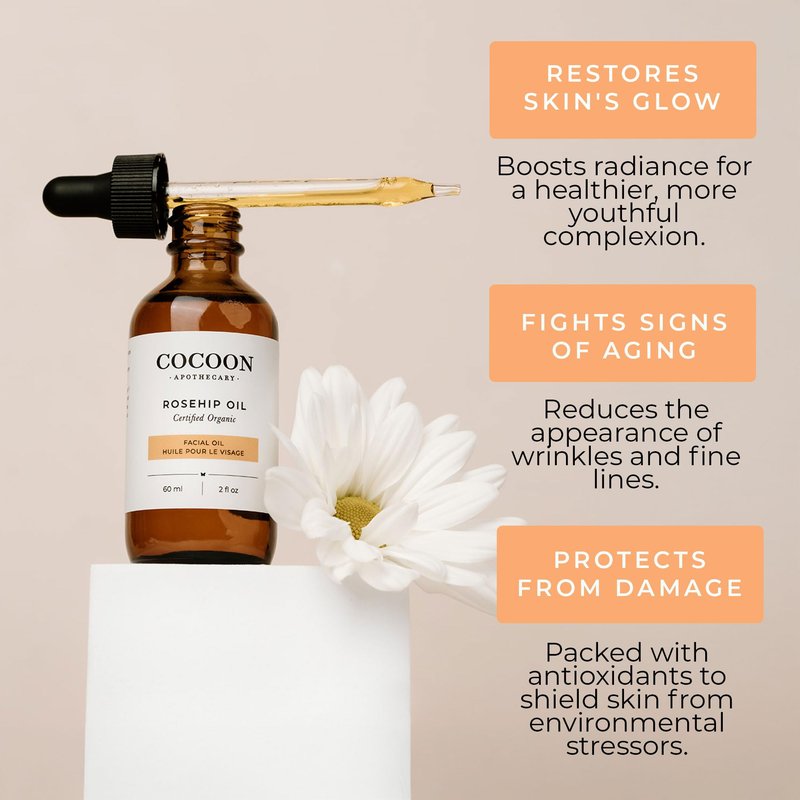 Cocoon Apothecary 2 fl oz Nordic Boost Hydrating Serum | Ecocert Cosmos Natural | Face Serum For Women | Hyaluronic Acid, Aloe Vera, Peat Moss, Polypody Fern, Iceland Moss, Face Serum For Dry Skin