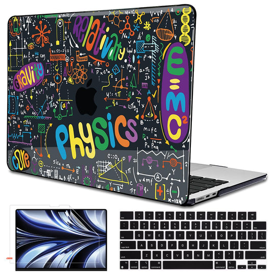 LCMOCICO for MacBook Air 13 Inch Case 2026 2025 2024 2023 2022 Release M5 A3449 M4 A3240 M3 A3113 M2 A2681, Scratch Resistant Plastic Hard Shell Case for MacBook Air 13.6 M5, Physical Chemistry1