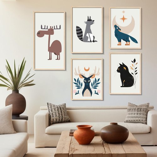 LaVie Home 16x20 Picture Frame for Wall Display, 16x20 Oak Picture Frame with HD Plexiglas, 16 x 20 Poster Frame 1 Pack, Display Frame for Vertical or Horizontal, Classic Collection