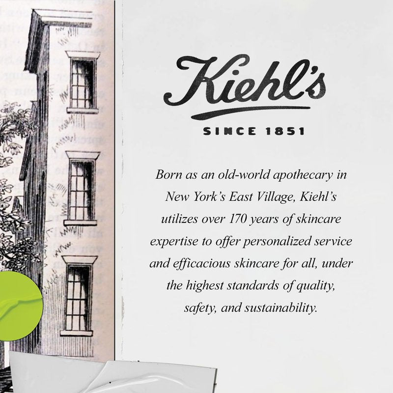 Kiehl's Midnight Recovery Eye Cream for Dark Circles & Eye Puffiness, Nightime Eye Treatment, Smooths Undereye, with Butcher's Broom Extract, Lavender Essential Oil & Evening Primrose Oil - 0.5 fl oz