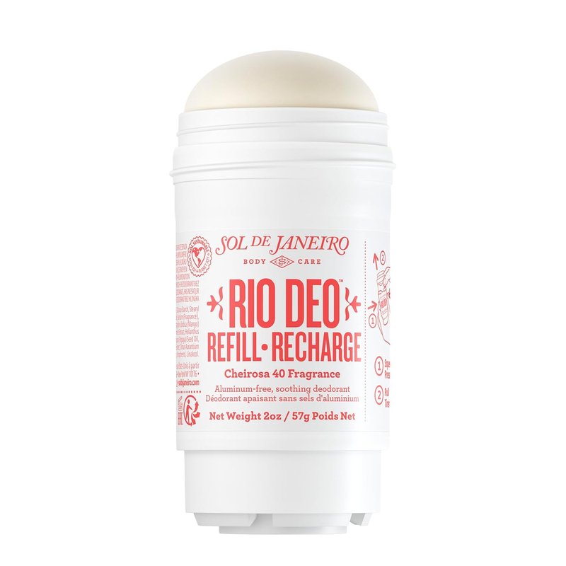 Rio Deo Aluminum-Free Deodorant Refill Cartridge | Sol de Janeiro - Eco-Friendly & Long-Lasting