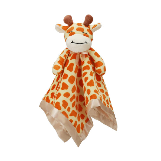 Pro Goleem Giraffe Lovey - Soft Security Blanket & Snuggle Toy for Infants | 16-Inch Unisex Baby Gift