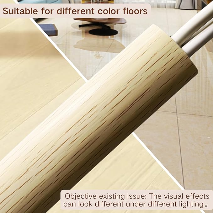 BEIEBIJOB Self Adhesive Floor Cord Cover, Cable Protector, 3.3ft, Beige