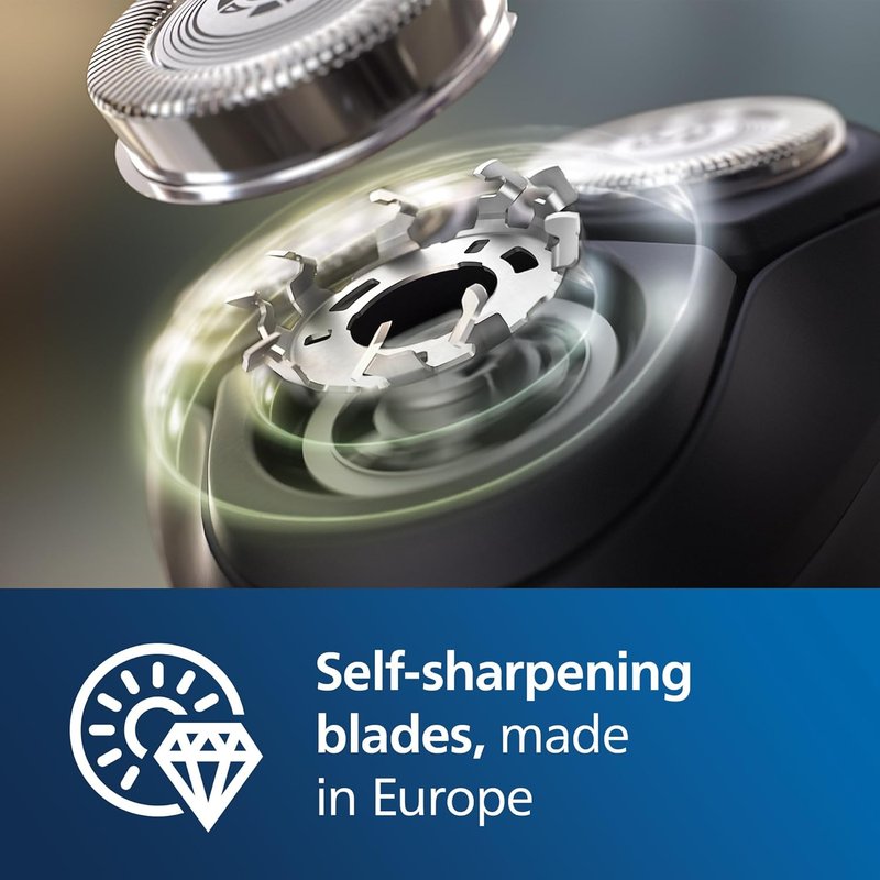 Philips Norelco Shaving Heads SH30/52 - Compatible with Series 1000, 2000, 3000 & 5000 | 3-Piece Self-Sharpening Set