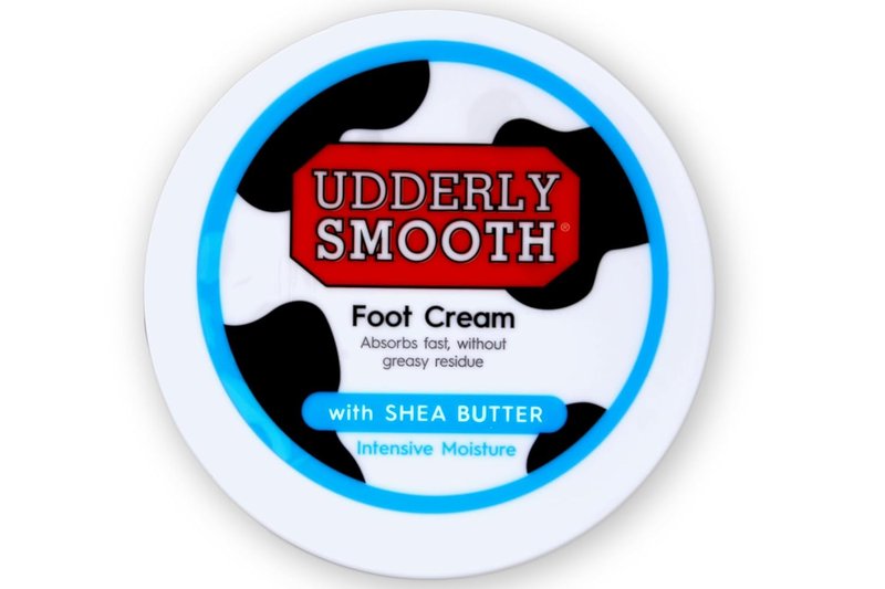 Udderly Smooth Foot Cream - Hydrating Shea Butter Formula | 8 oz (Pack of 3)