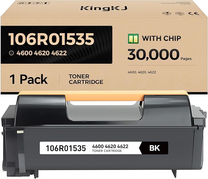 KingKJ 4600 4620 4622 Toner Cartridge Black 1-Pack