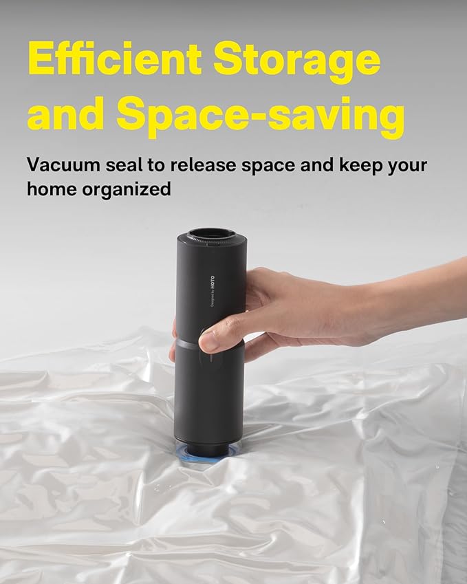 HOTO Handheld Vacuum Cleaner Cordless, Mini Vacuum Cleaner with 15000Pa Suction Power, Compressed Electric Air Duster Air Blower for Desk, PC Setup, Keyboard, Coffee Station Grounds