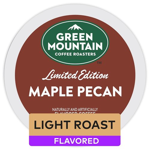 Green Mountain Coffee Roasters Maple Pecan Coffee - Keurig K-Cup Pods, 12 Count for Rich Flavor