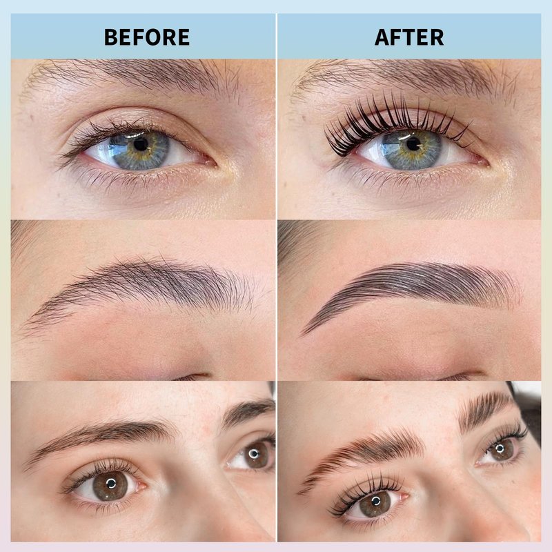 Libeauty Lash Lift Kit, Brow Lamination Kit, Lash Perm Kit, Eyelash Perm Tube Design, Precise Control, Convenient Storage, Simple Operation, Suitable For Home And Salon