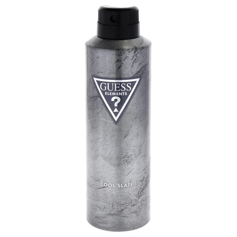 Guess Elements Deodorizing Body Spray for Men - Cool Slate, 6 Oz
