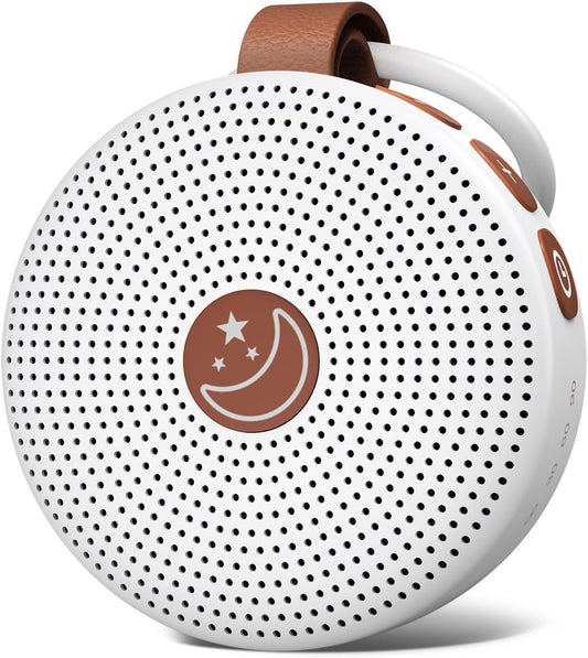 Skiennix Mini White Noise Machine - 30 Soothing Sounds with Auto-Off Timer | Portable for Kids & Adults