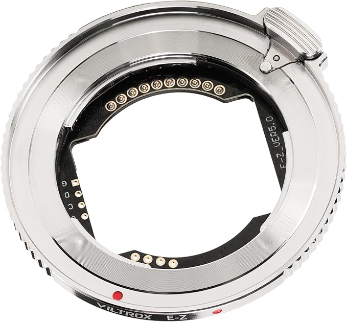 VILTROX E-Z Lens Adapter Auto Focus Adapter Compatible with Sony E-Mount Lens to Mirrorless Nikon Z-Mount Cameras Z5 Z50 Z6 Z6II Z7 Z7II Zfc