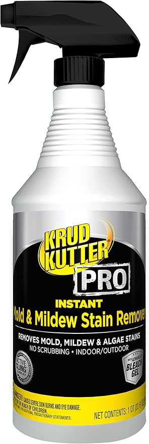 KRUD KUTTER PRO 370807 Instant Mold & Mildew Stain Remover, 32 oz