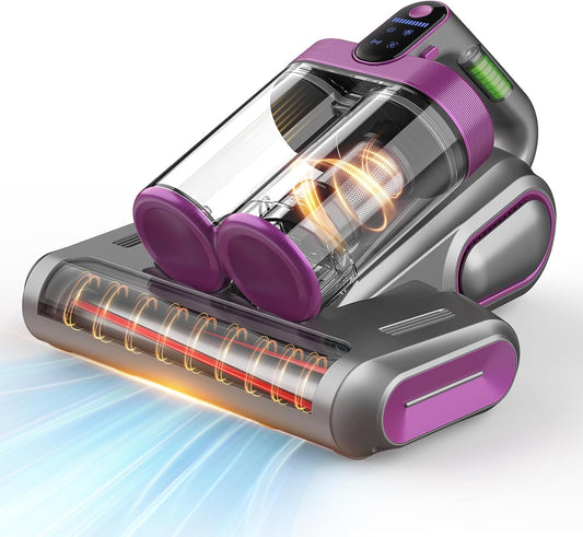 Skiennix Cordless Vacuum Cleaner - 16Kpa Handheld with UV-C Light & HEPA Filter | Portable for Sofas & Beds