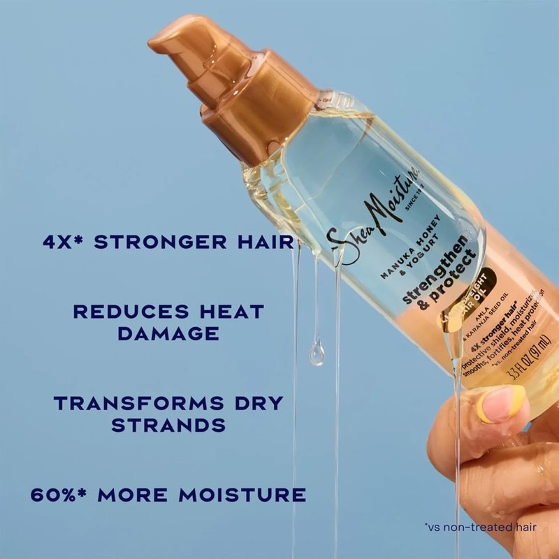 Manuka Honey & Yogurt Shampoo and Conditioner Set | Hydrate, Repair & Strengthen for Dry, Damaged Hair