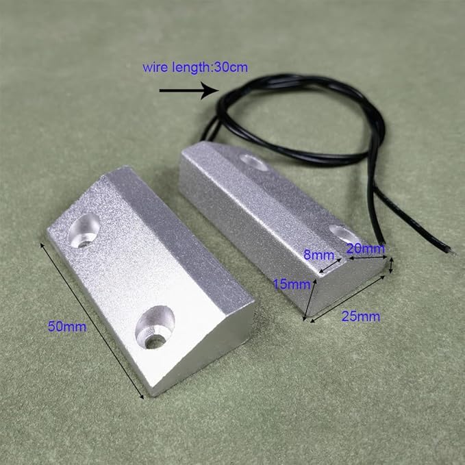 Gebildet Rolling Door Contact Magnetic Reed Switch Alarm with 2 Wires for NC. Applications MC-56