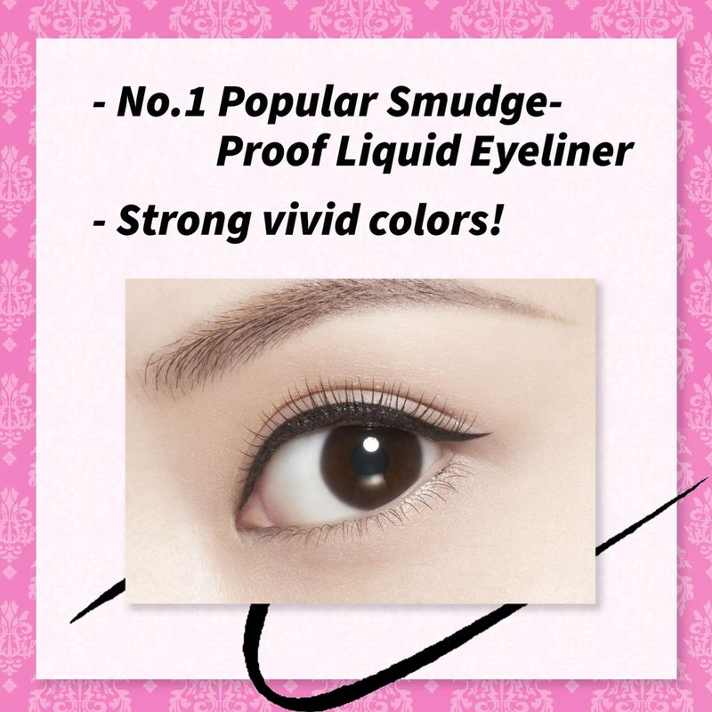 Heroine Make by KissMe Volume & Curl Mascara + Smooth Liquid Eyeliner + Eye Makeup Remover | Waterproof Mascara & Eyeliner Set | Volumizing Black Mascara & Smudge‑Proof Eyeliner | Japanese Makeup