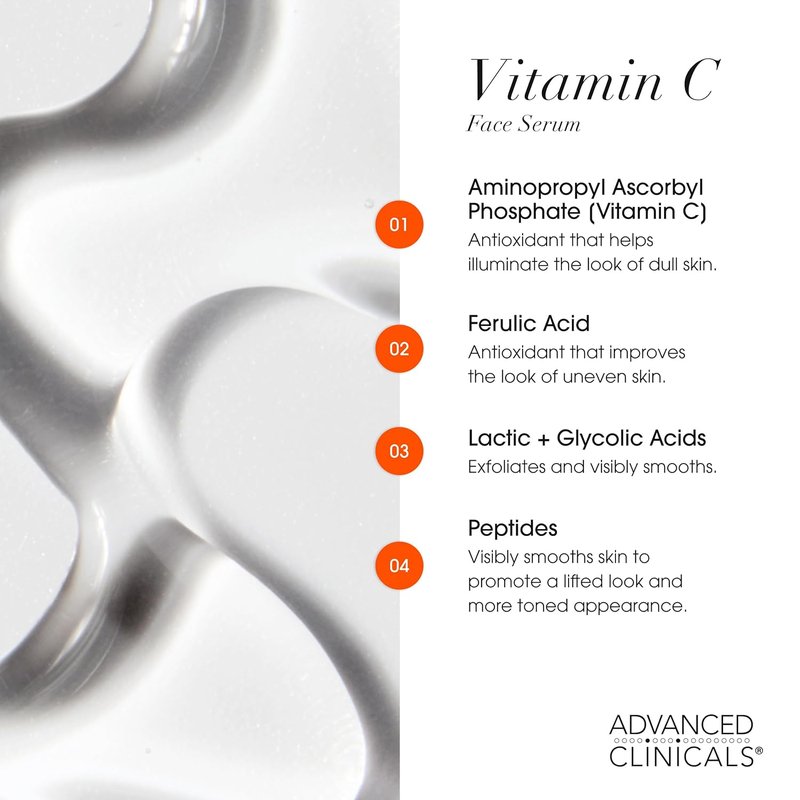 Retinol Serum for Face - Firming Collagen & Vitamin C Skincare Set | 1.75 Fl Oz, 3 Pieces